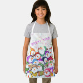 Tablier Joyeux Snowmans Joyeux cadeau d'appart de Noël (Insitu)