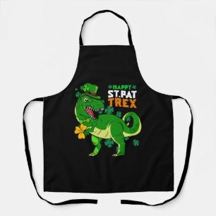 Tablier Joyeux St Pat Trex Day Saint Patricks Dinosaur