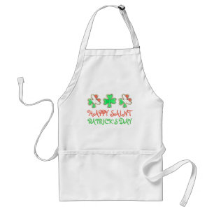Tablier Joyeux St Patrick's Day Shamrock irlandais Flag Co