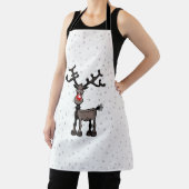 Tablier Joyeux Stressmas avec Rudolph (Insitu)