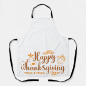 Tablier Joyeux Thanksgiving (Recto)