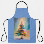 Tablier "Joyful Elegance : Christmas Tree Apron" (Recto)