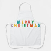 TABLIER JOYRY LOVE JOY | NOËL COLORÉ (Recto)