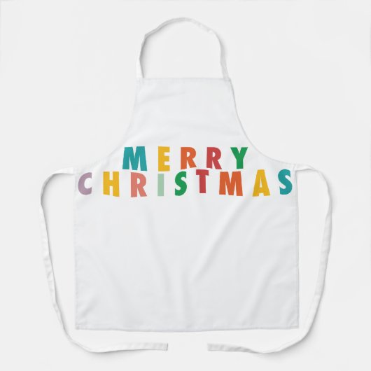 TABLIER JOYRY LOVE JOY | NOËL COLORÉ (Recto)