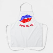 Tablier Juillet 4 Patriotique Apron (Recto)