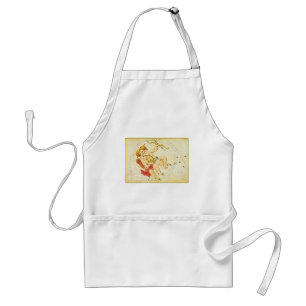 Tablier Jumeaux de la constellation vintage de Gemini Uran