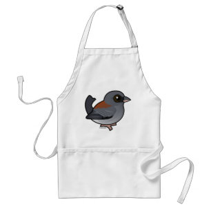 Tablier Junco aux yeux foncés (dos rouge)