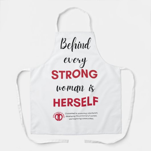 Tablier Junior League de Miami (Recto)