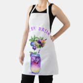 Tablier Jus de bleuets Cool de la fête de boisson Apron (Insitu)