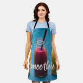 Tablier Jus de smoothie boisson mangue orange kiwi cadeau (Porté)