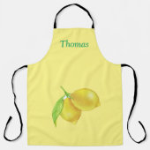 Tablier Juste des citrons (Recto)