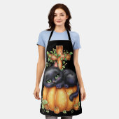 Tablier Juste en train de traîner, Repos de chaton dans un (Porté)