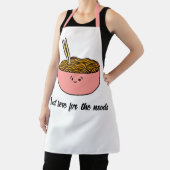 Tablier Juste ici pour les Noods... (Insitu)