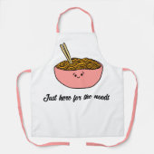 Tablier Juste ici pour les Noods... (Recto)