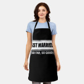 Tablier Juste Marié Jusqu'À Présent Si Bon Marié Marié Cou (Porté)