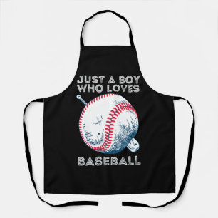 Tablier Juste un garçon qui aime le baseball