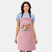 Tablier Juste un Shiba allongé bas : mignonne conception S (Porté)