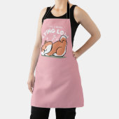 Tablier Juste un Shiba allongé bas : mignonne conception S (Insitu)