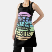 Tablier Juste une fille qui aime Jésus (Insitu)