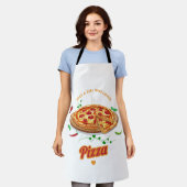 Tablier Juste une fille qui aime la pizza - drôle (Porté)