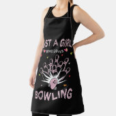 Tablier Juste Une Fille Qui Aime Le Bowling (Insitu)