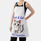 Tablier Juste Une Fille Qui Aime Les Chats – Conception De (Insitu)