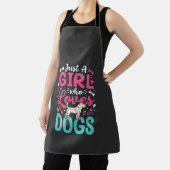 Tablier Juste Une Fille Qui Aime Les Chiens (Insitu)