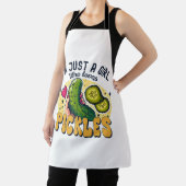 Tablier Juste une fille qui aime les cornichons - Vegan dr (Insitu)