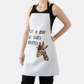 Tablier Juste Une Fille Qui Aime Les Giraffes Mignonne Gir (Insitu)