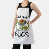 Tablier Juste une fille qui aime les insectes (Insitu)
