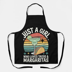 Tablier Juste Une Fille Qui Aime Les Tacos Et La Margarita
