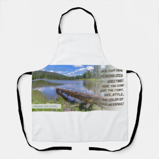 Tablier Kaibab Lake Custom Personalized 15 oz.