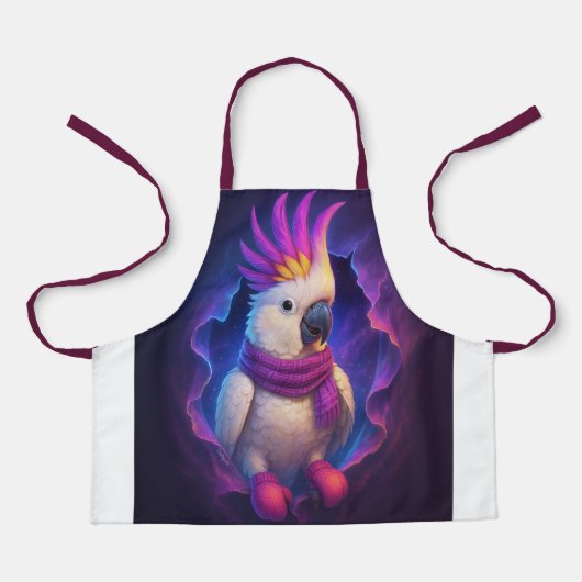 Tablier Kaketoe Kookschort – Vrolijk in de Keuken (Recto)