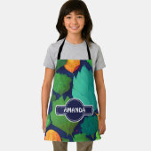 Tablier Kale Mosaic coloré Motif personnalisé (Insitu)