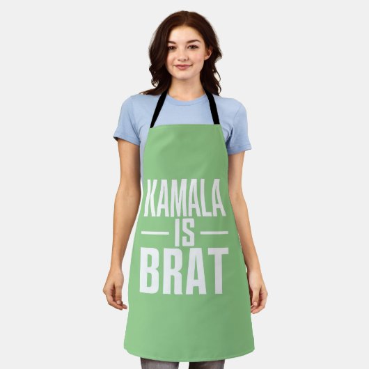 Tablier Kamala est Brat (Porté)