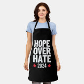 Tablier Kamala Harris 2024 - Espoir sur la haine président (Porté)