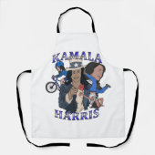 Tablier Kamala Harris Bootleg Rap (Recto)