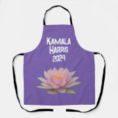 Tablier Kamala Harris Lotus 2024 (Recto)