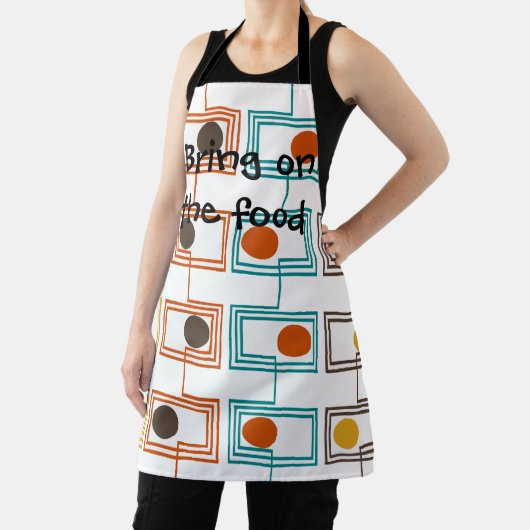 Tablier Kandinsky Rectangles avec Ovals (Insitu)
