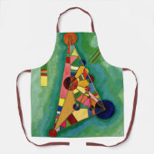 Tablier Kandinsky - Triangle multicolore, (Recto)