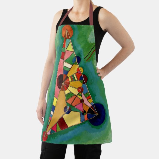 Tablier Kandinsky - Triangle multicolore, (Insitu)