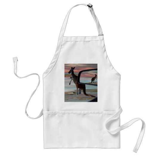 Tablier Kangaroo Sea Breezes Illusion Art (Devant)