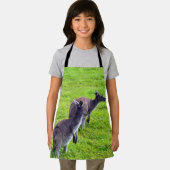 Tablier Kangaroos Australiens Gris, Enfants Agrandissement (Insitu)