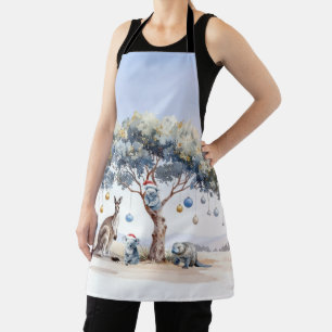 Tablier Kangourou de Noël Koalas Ornithorynque Gumtree Bau