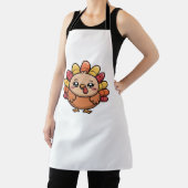 Tablier kawaii thanksgiving turkey Classic T-shirt_1 (Insitu)