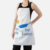 Tablier Keep Calm and Eat Latkes (Insitu)