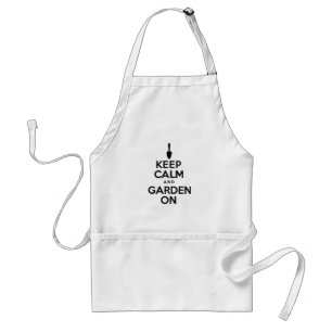 Tablier Keep Calm and Garden On Apron