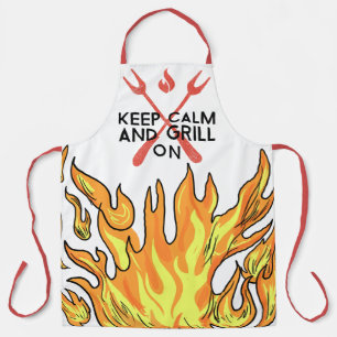 Tablier Keep Calm Et Fais Griller