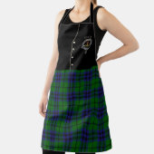 Tablier Keith Clan Badge & Tartan Kilt (Insitu)