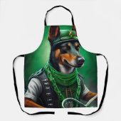 Tablier Kelpie australienne conduite vélo St. Patrick's Da (Recto)